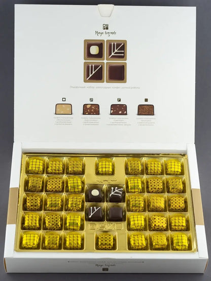 Конфеты ручной работы «Легенды Майя» Белые, Коммунарка, 385 г