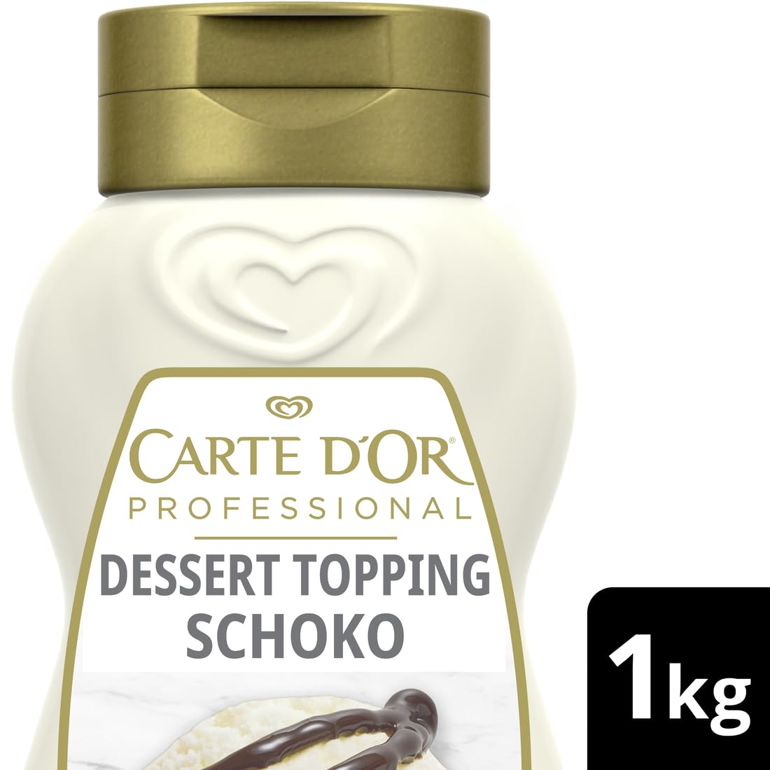 Carte D'Or Dessert Topping Chocolate Sauce, 1kg