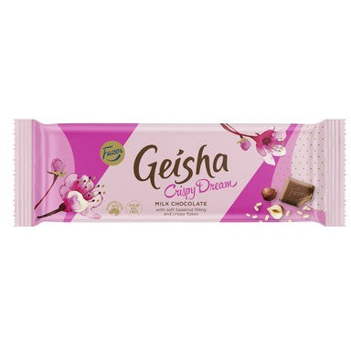 Geisha Milk Chocolate Crispy Dream, Fazer, 100g