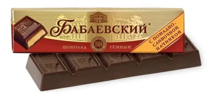 Babayevsky Chocolate with Creamy Filling, Babayevsky, 50 g