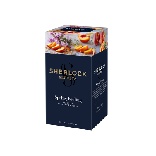 Spring Feeling Black Tea with Thyme and Peach Aroma, Tea Moments, 39.6 g