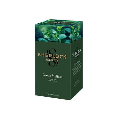 Green Melissa Green Tea with Lemon Balm and Mint, Tea Moments, 39.6 g