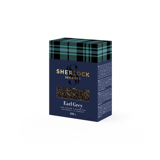 Earl Grey Black Loose Leaf Tea with Bergamot & Lemon, Tea Moments, 100g