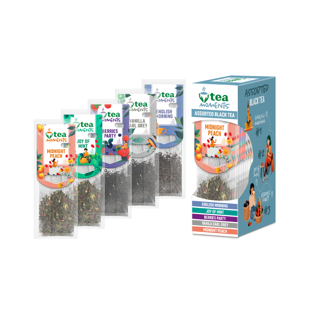 Assorted Black Tea Collection, Tea Moments, 33.6 g – Gourmeest
