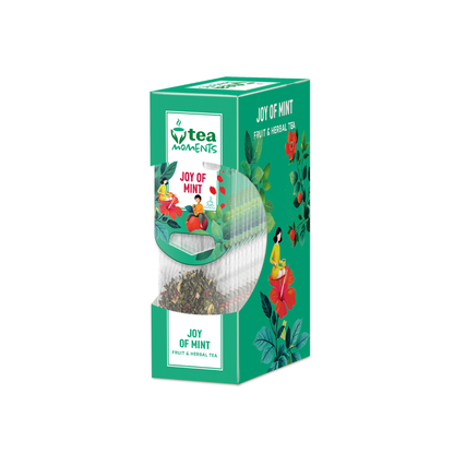 Чай "Joy of Mint" Травяной С Каркаде, 33 г, Tea Moments