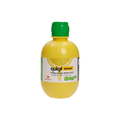 Fresh Lemon Juice 99.96%, Quick, 280ml