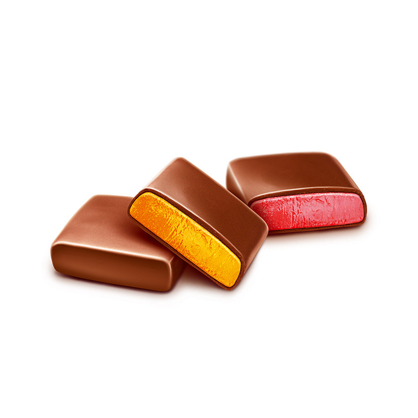 Fruit Jelly Candies in Chocolate “Vso-Vso”, Pobeda, 180g