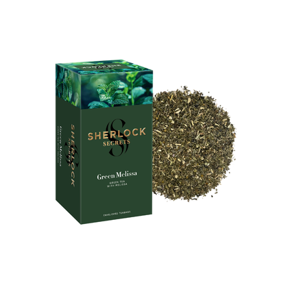 Green Melissa Green Tea with Lemon Balm and Mint, Tea Moments, 39.6 g