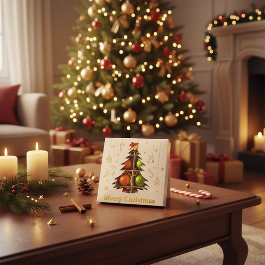 Kinkekomplekt šokolaadikomme IMPRESSO “Merry Christmas”, Spartak, 200 g