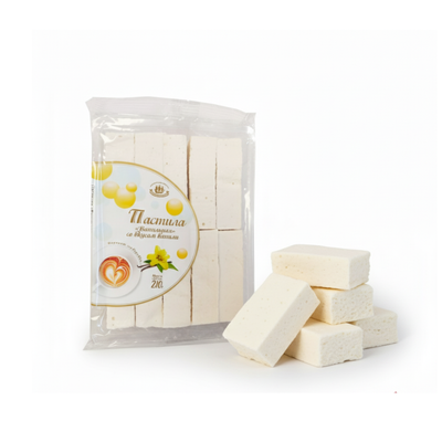 Pastilla “Vanillimaitseline”, Kronshtadtskaya Confectionery, 210 g
