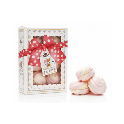 Vahukomm “Zefirkino Õnn” Maasika–Banani Maitsega, Kronshtadtskaya Confectionery, 260 g