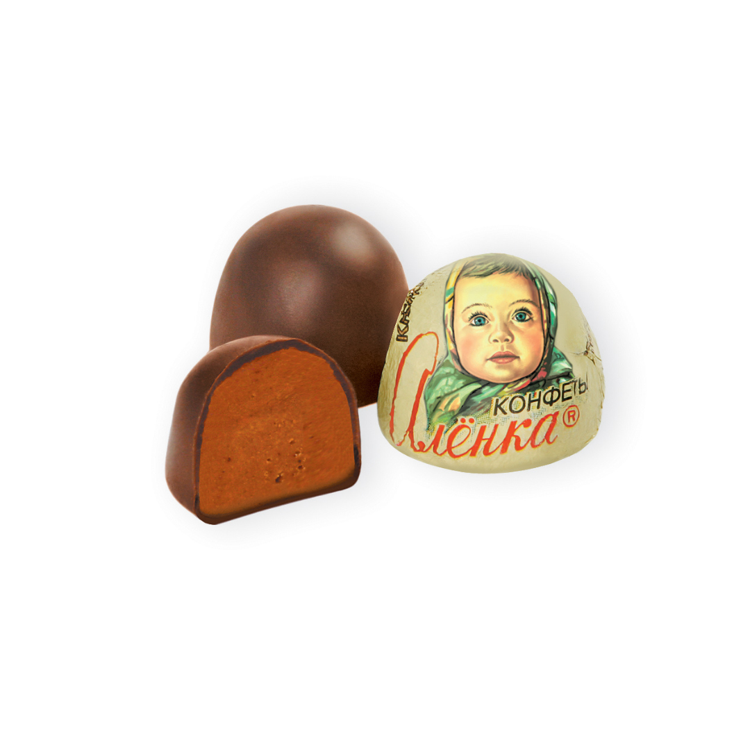 Alenka Crème Brûlée Dome Candies, Krasny Oktyabr