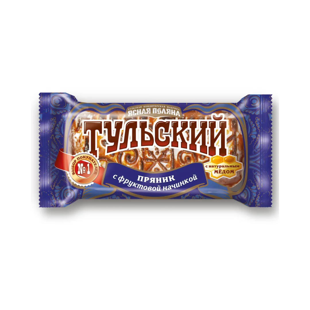 Tulsky Gingerbread with Fruit Filling, Yasnaya Polyana, 130 g