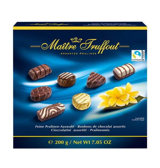 Assorted Pralines Blue, Maitre Truffout, 200g