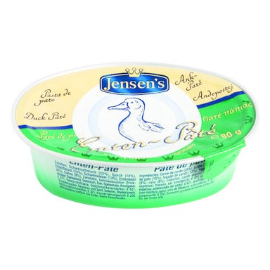 Паштет из утиной печени, Jensen`s, 80 г