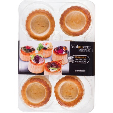 Tartlet Shells 6 pcs Confilata, 150g