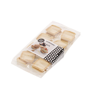 Mini Tartlet Shells (Square), Salted 16 pcs Confilatas, 96g