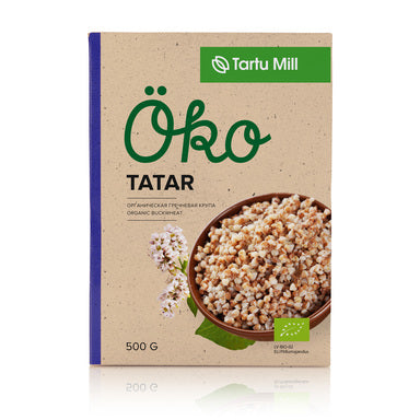 Organic Buckwheat, Tartu Mill, 4x125g