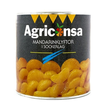 Mandariini segmendid heledas siirupis Agriconsa 2,6 kg