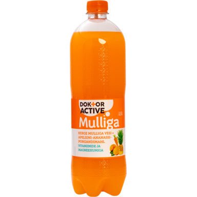 Dr. Active Sparkling Orange-Pineapple-Carrot Drink, Aura 1L