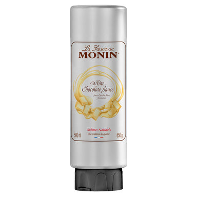 Monin White Chocolate Dessert Sauce 500ml