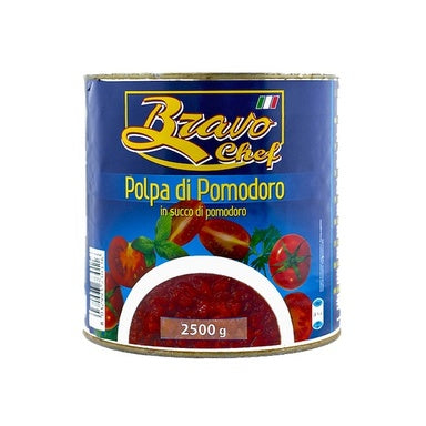 Diced Tomatoes Bravo Chef 2.5kg