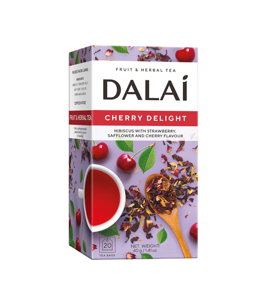 Cherry Delight Herbal Tea, Dalai, 20 bags
