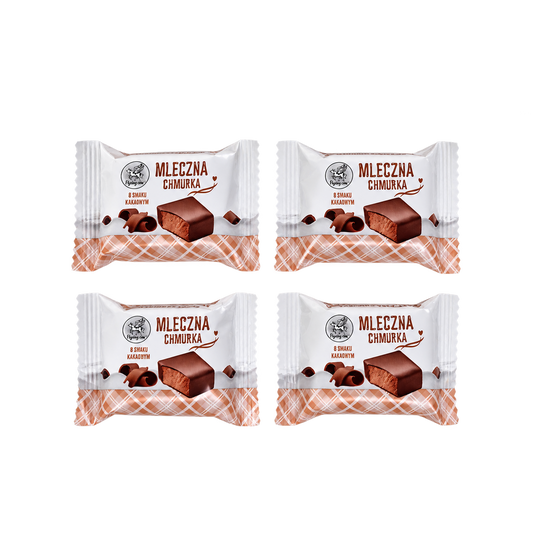 Mleczna Chmurka Cocoa Flavour Soufflé in Dark Chocolate, AIM Foods