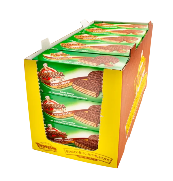 Choco Wafer sarapuupähkel, papagena, 120g