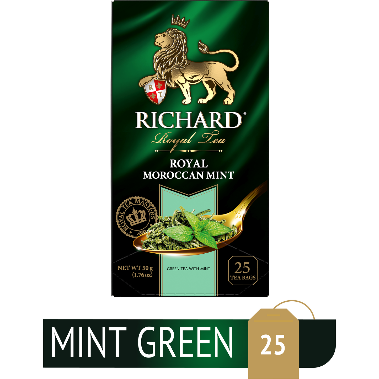 Richard Royal Moroccan Mint, maitsestatud roheline tee - 25 kotikest