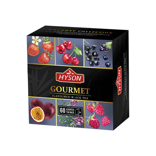 Черный чай HYSON Gourmet ароматизированный, 90 г