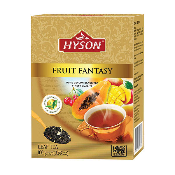 Черный чай HYSON Fruit Fantasy, 100г