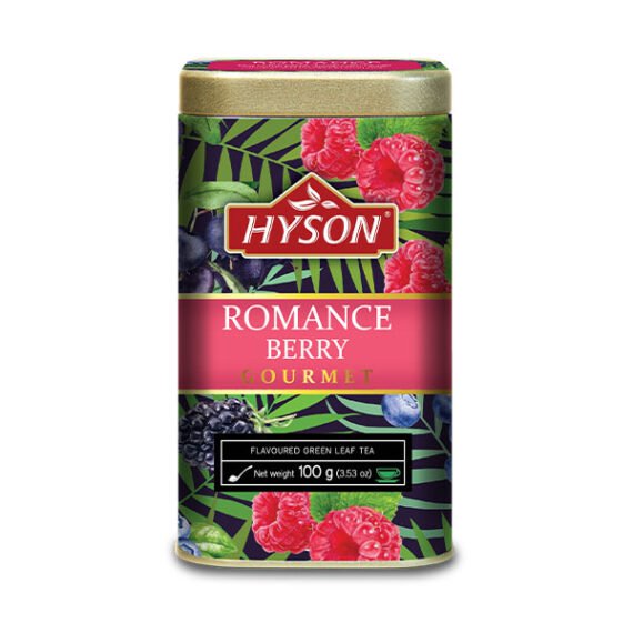 Зеленый чай HYSON Romance Berry, 100 г