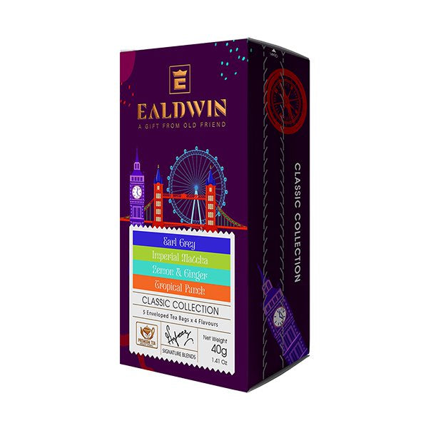 Ealdwin Classic Collection, Tea Assortment, 40g (20x2g)