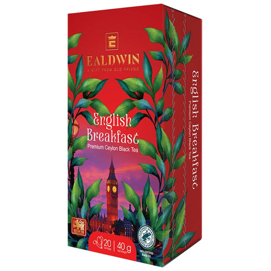 Ealdwin English Breakfast Black tea, 40g, (20x2g)