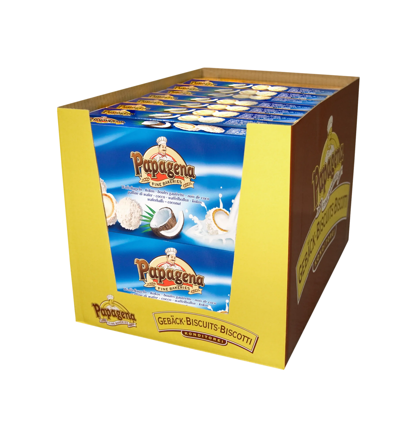 Papagena Waferballs with coconut, 120 g