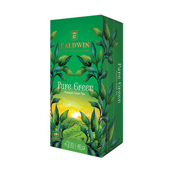 Ealdwin Pure, Green tea 40g, (20x2g)