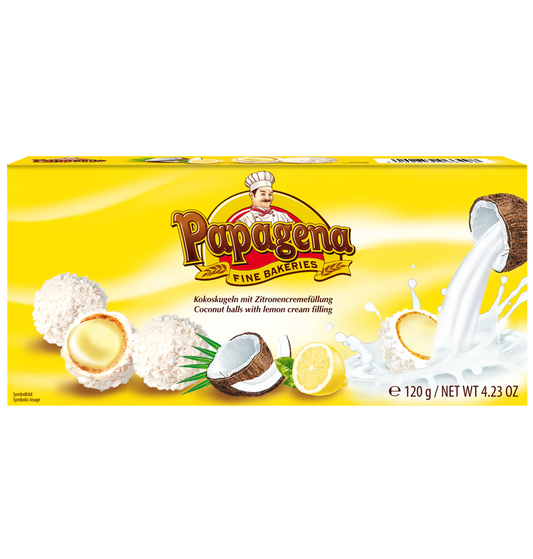 Papagena Waferballs with lemon cream filling 120g