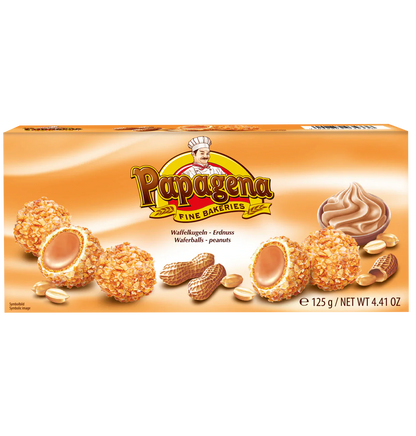 Papagena Waferballs with peanuts 125g