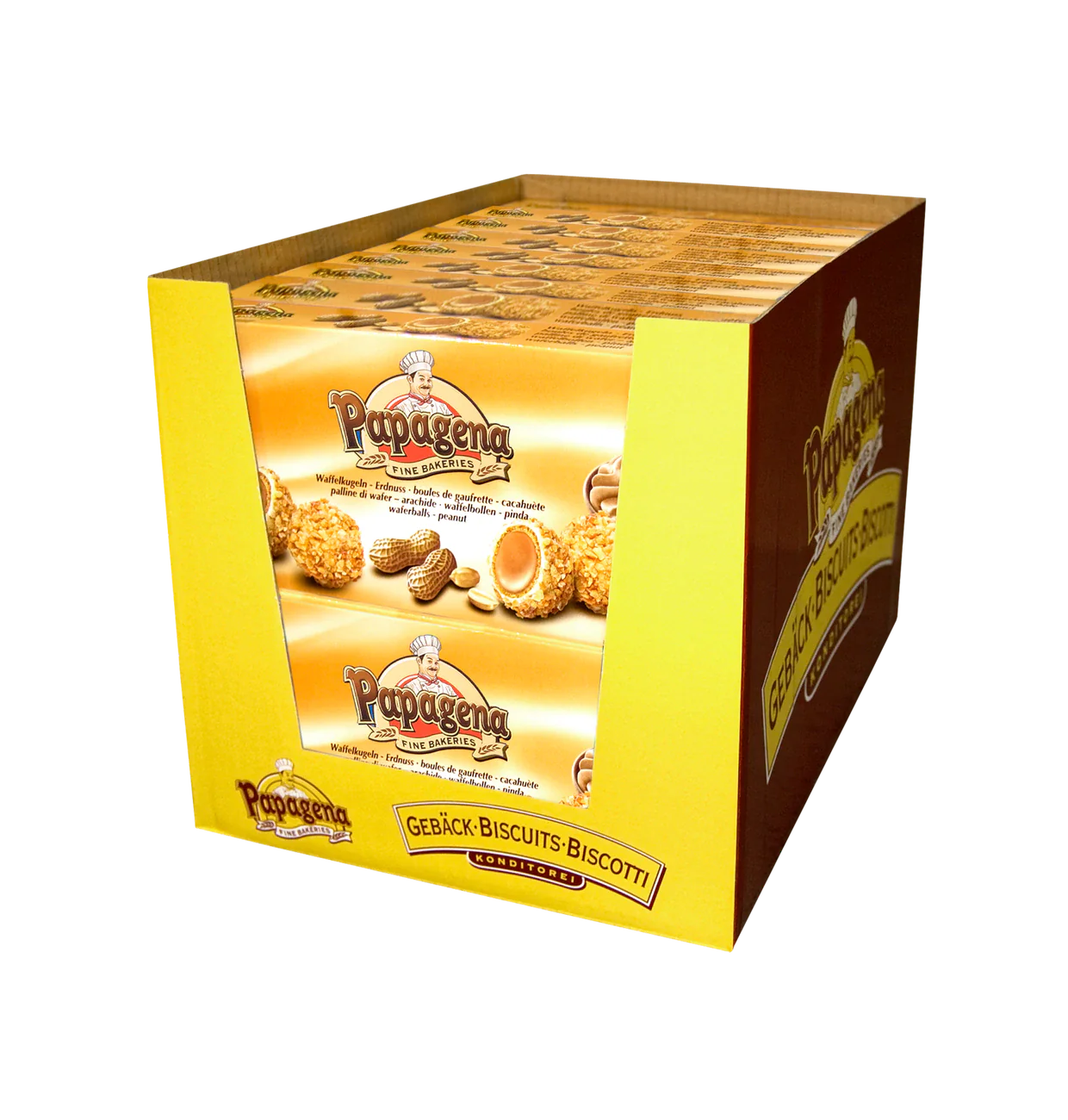 Papagena Waferballs with peanuts 125g