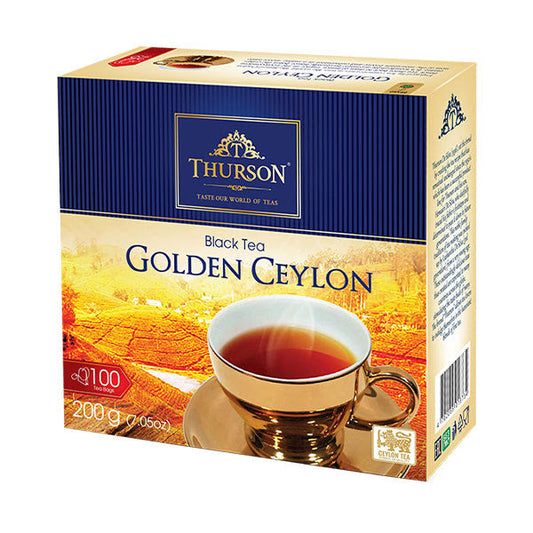 Thurson Golden Ceylon black tea, 200g (2gx100)