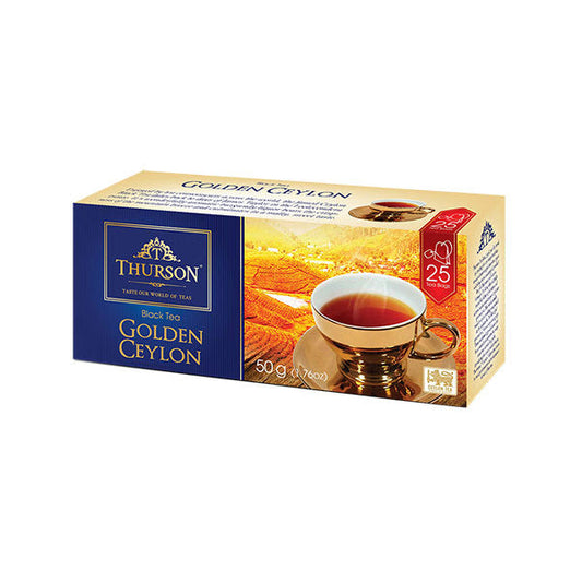 Thurson Golden Ceylon tea black tea, 50g (2gx25)