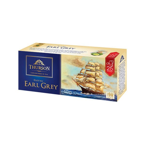 Thurson Classic Earl Grey black tea, 50g (2gx25)