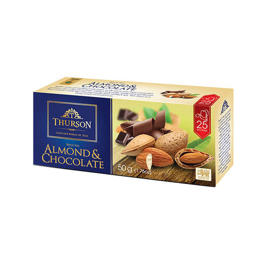 Thurson almonds and chocolate black tea 50g (2gx25)