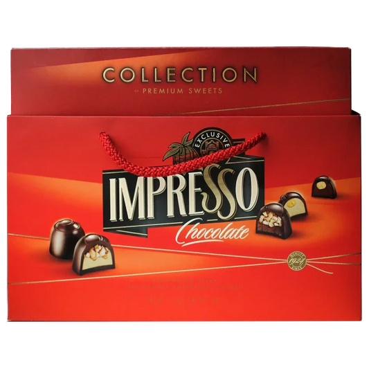 Gift set of candies IMPRESSO Premium red, 424g