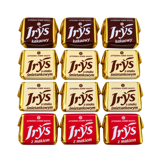 IRYS MIX Assorted Toffee Candies, Jutrzenka Dobre Miasto