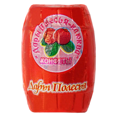 Chocolate candy Dary Polesya Cranberry, Spartak