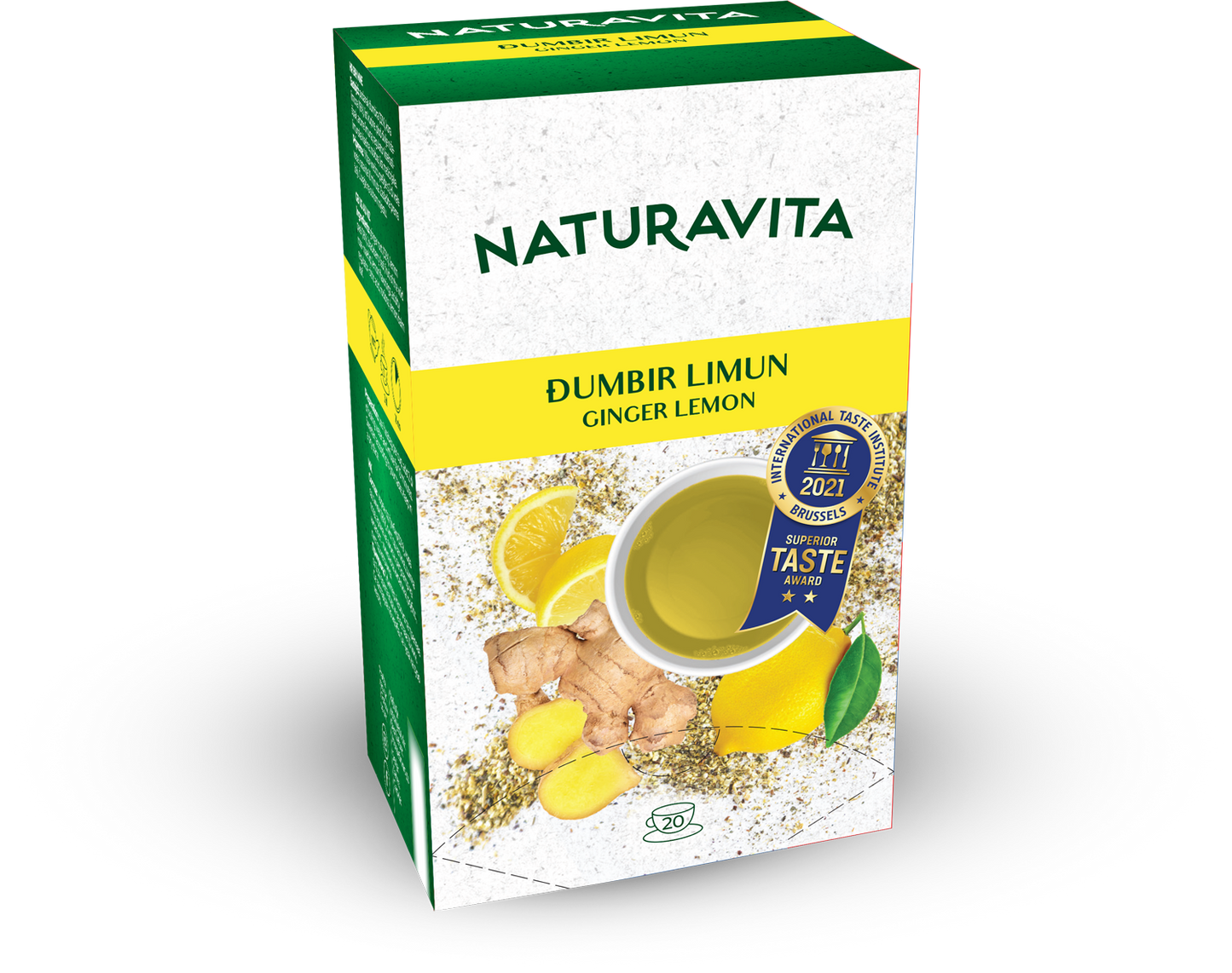 NATURAVITA Tea Ginger Lemon 20x2,5g