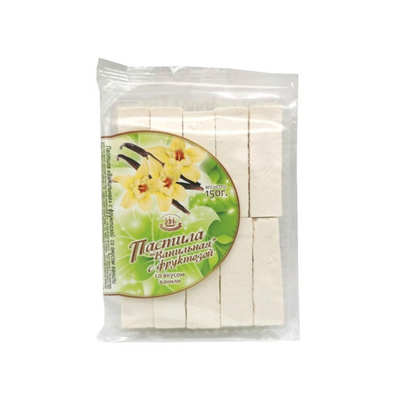 Pastila "Vanilla" with Fructose, Kronshtadtskaya Confectionery, 150 g