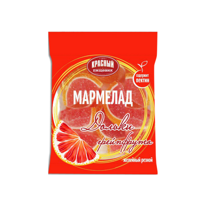 Grapefruit Jelly Slices, Krasnyj Pischevik, 210g